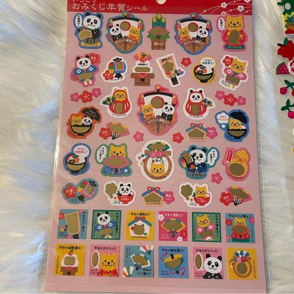 🌷3/$15 Colorful Assorted Sticker Sheets - Picture 2 of 7